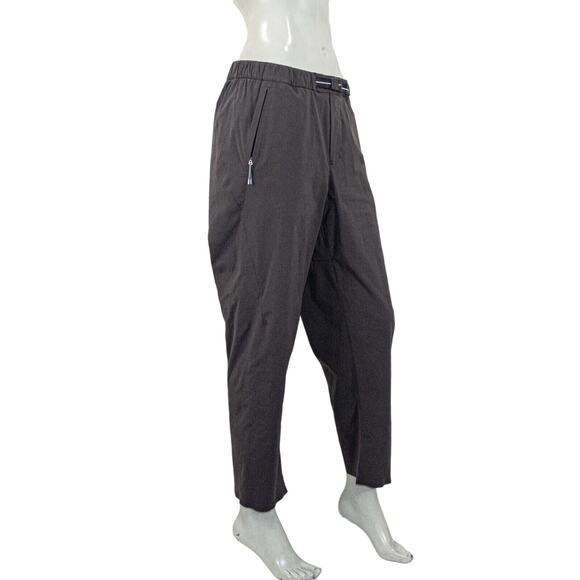 Lululemon LAB Women's Sarala Pants in Gray adjustible fit Belt size 8 - Picture 5 of 12